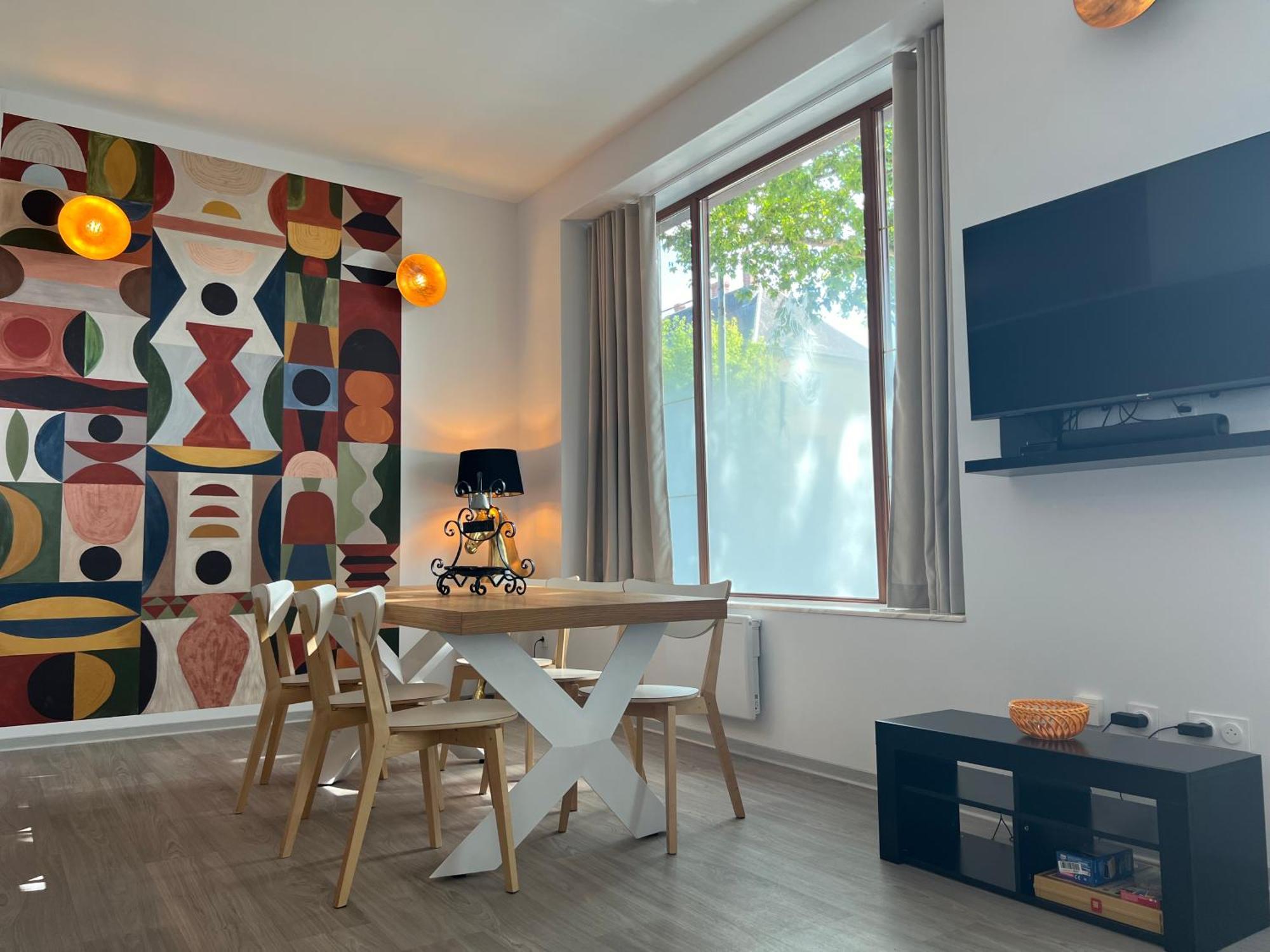 Au Cheval Blanc - Appartement Familial 6P Parking Prive Proche Colmar Centre Kültér fotó