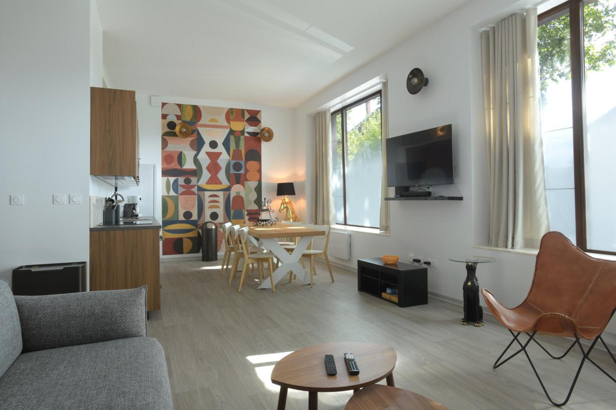 Au Cheval Blanc - Appartement Familial 6P Parking Prive Proche Colmar Centre Kültér fotó